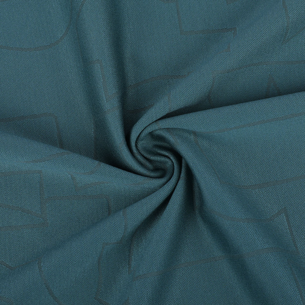 Fabraic léine cadáis síoda atá cairdiúil don chraiceann dúbailte Jacquard dúbailte