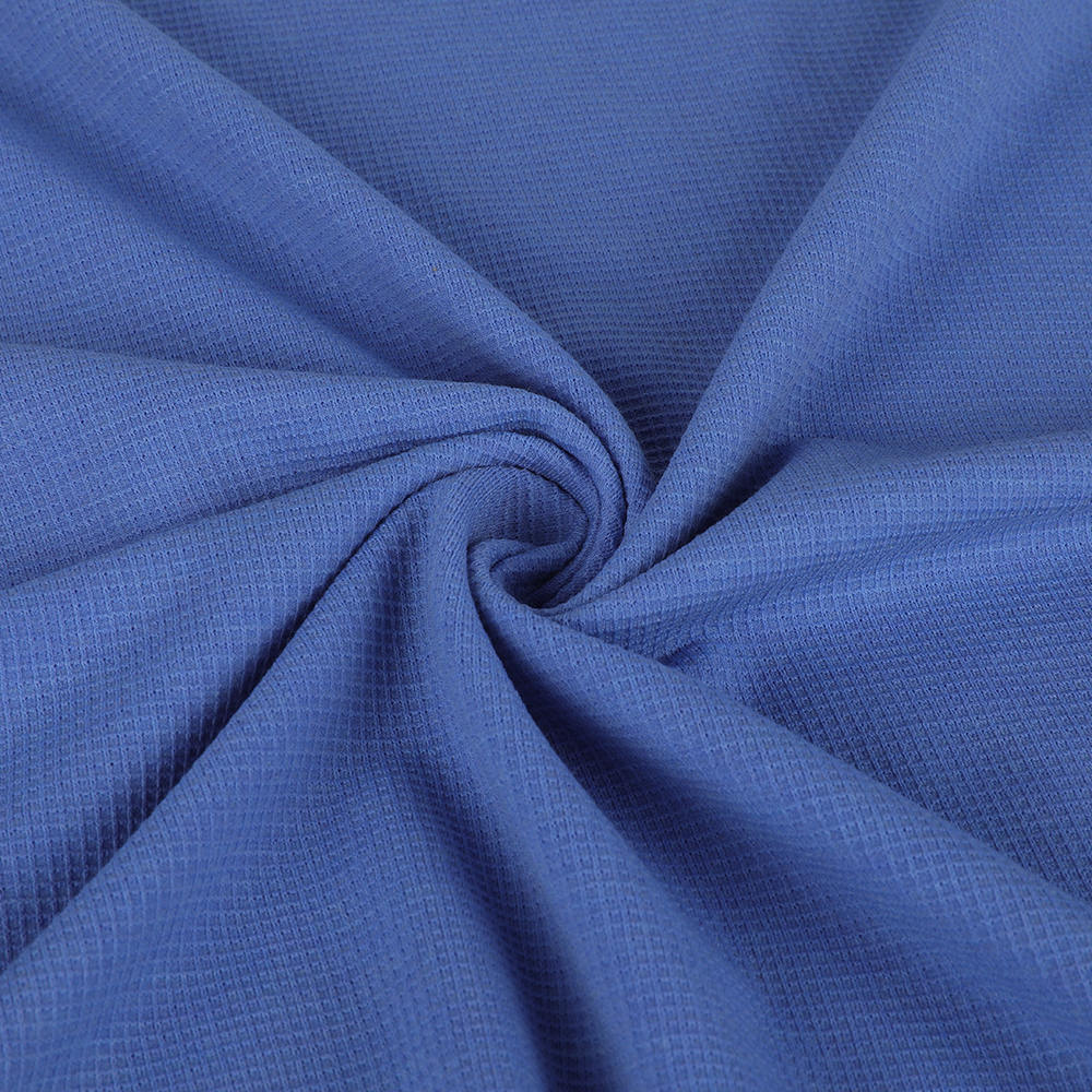 Spandex teolaí amháin Jacquard Fabraic chompordach agus bog olann
