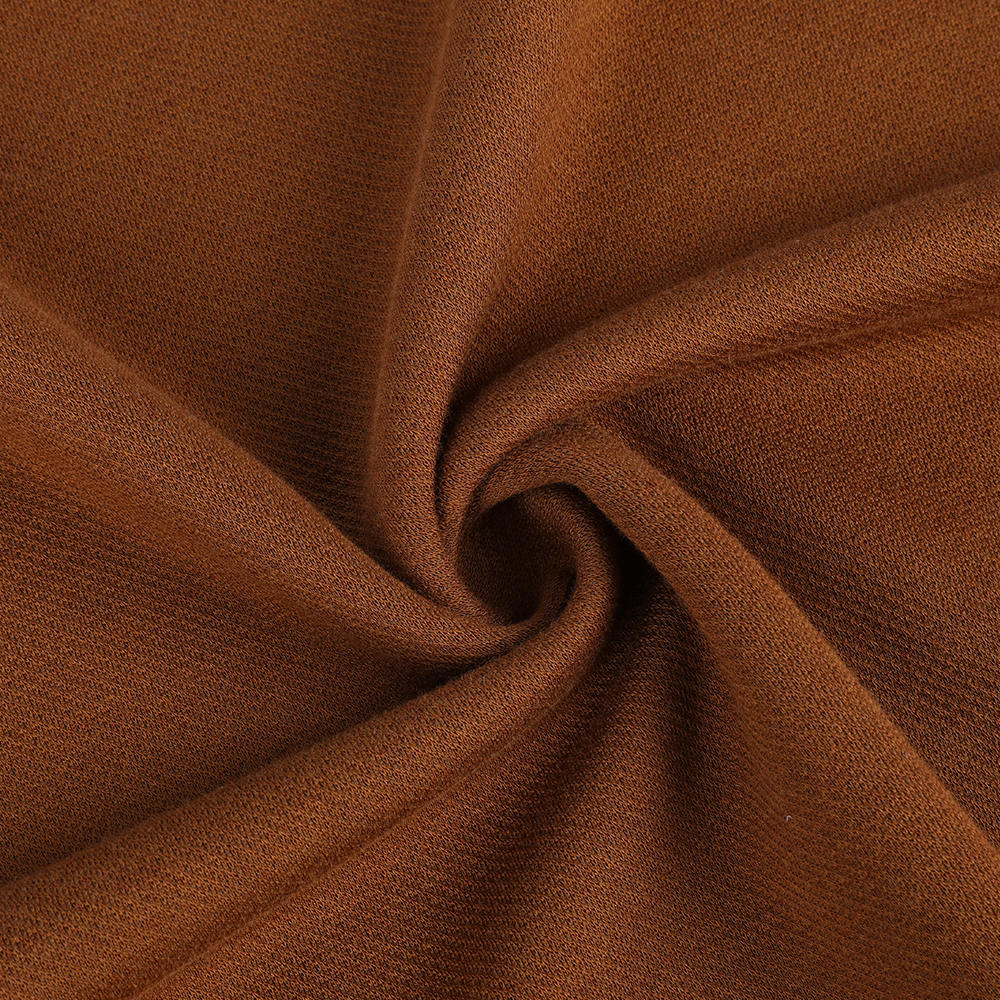 Interlock dhá thaobh Jacquard fabraic spandex compordach spandex do mhná