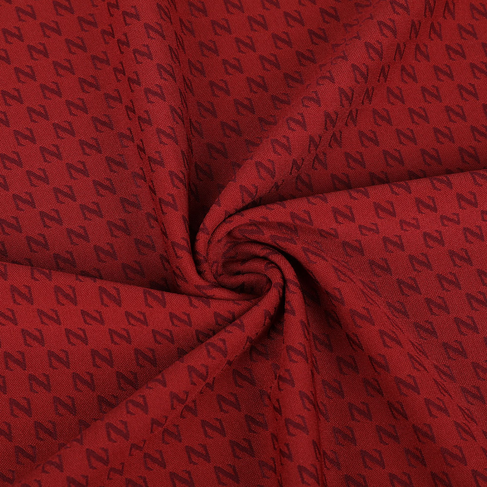 Fabraic chniotáilte poileistir poileistir Jacquard dhá thaobh atá oiriúnach do mhná