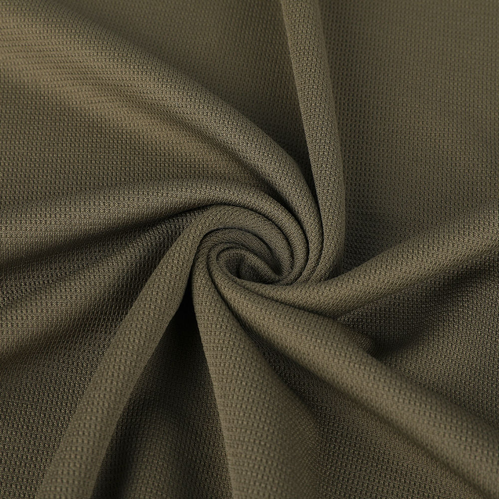 Ionsú taise éadrom Jacquard agus fabraic fóillíochta spórt poileistir triomaithe tapa